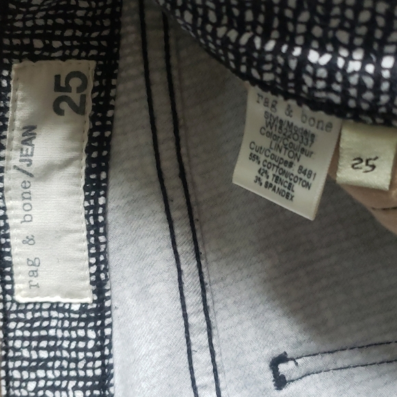 Rag & Bone Linton Zip Jeans - Picture 8 of 10